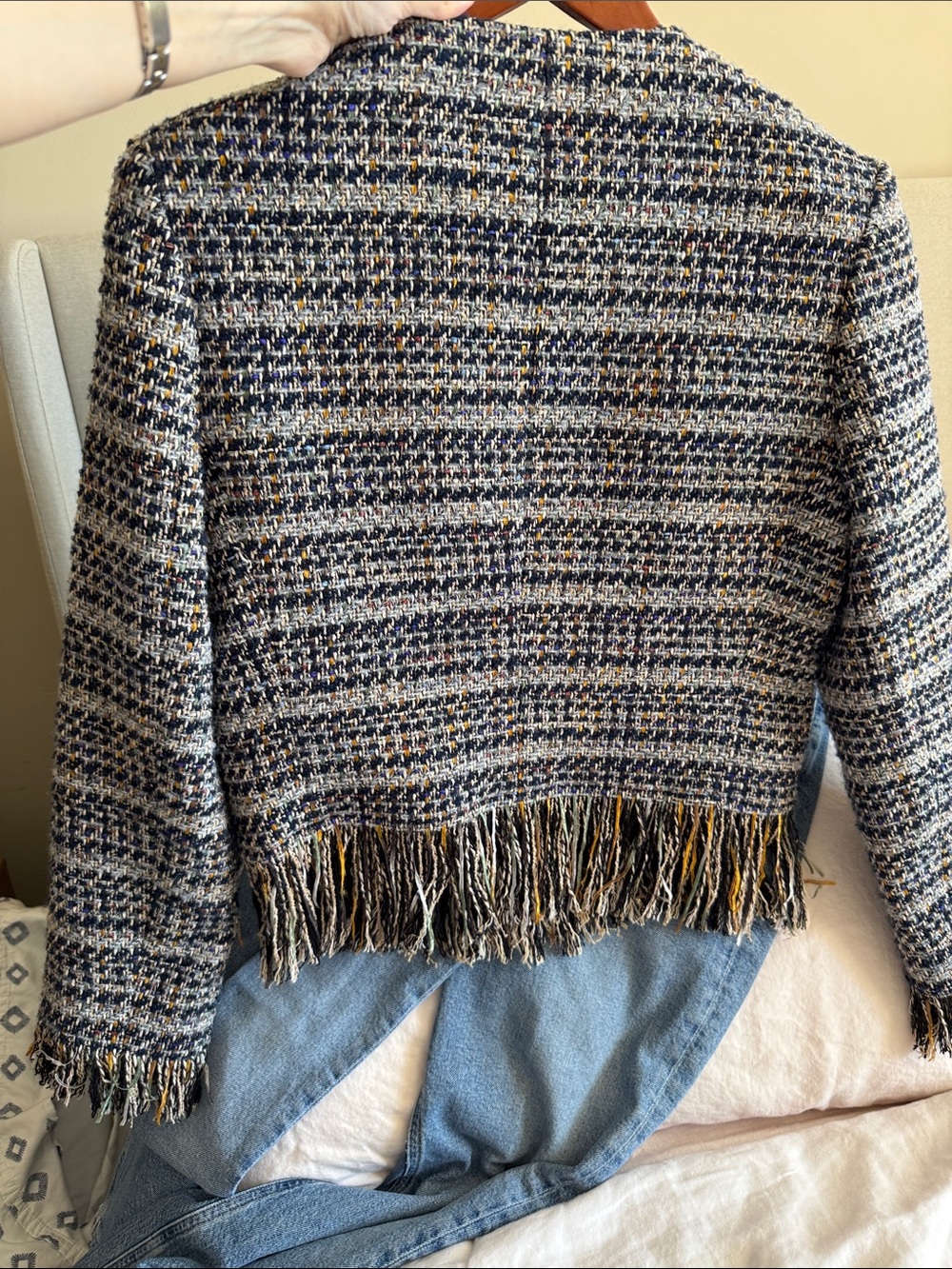 Veronica Beard Lyons Fringe Blazer - Picture 5 of 14